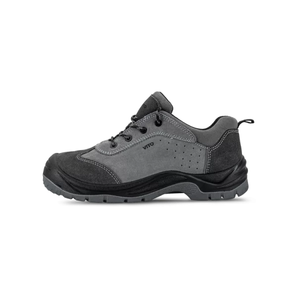 CHAUSSURE DE SÉCURITÉ BASSE EN CUIR SUÉDÉ GENES S1P - 37