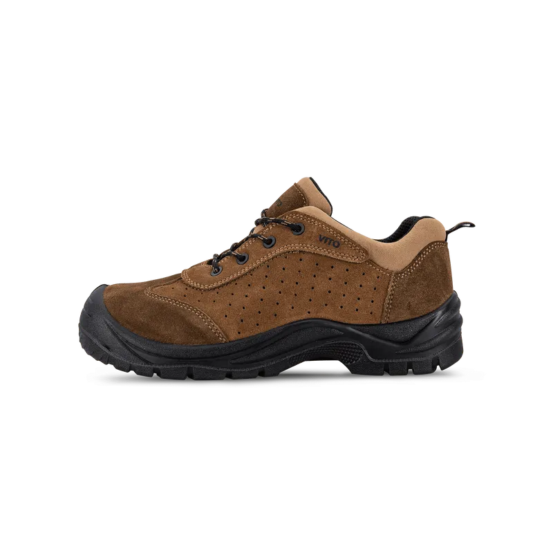 CHAUSSURE DE SÉCURITÉ BASSE EN CUIR SUÉDÉ OXIS S1P