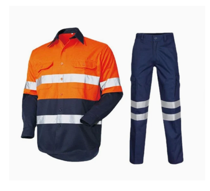 ENSEMBLE DE TRAVAIL HAUTE VISIBILITÉ – TENUE DE SÉCURITÉ AVEC BANDES RÉFLÉCHISSANTES